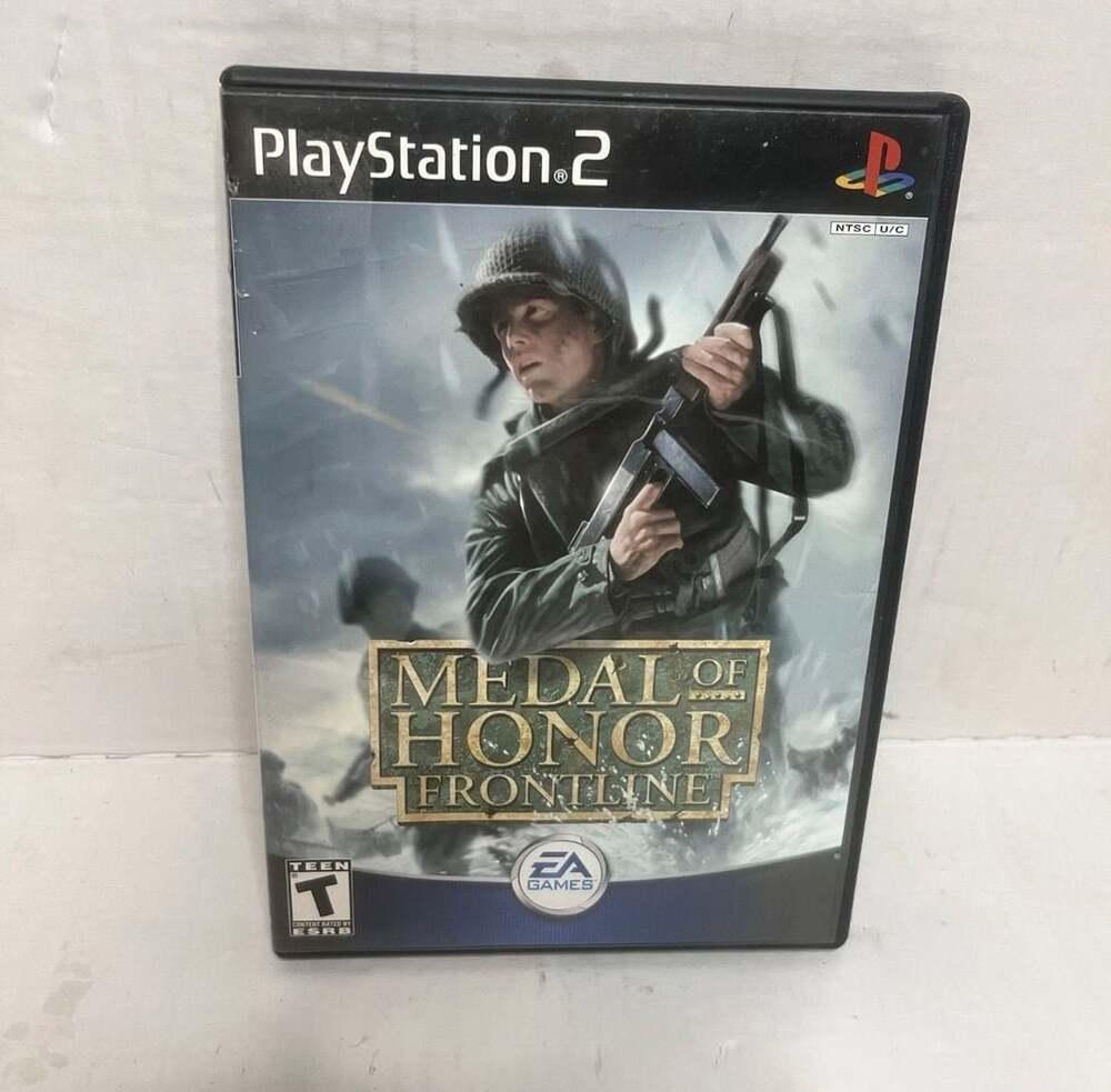 EA Games Medal Of Honor Frontline PlayStation 2 PS2 Complete With Manual